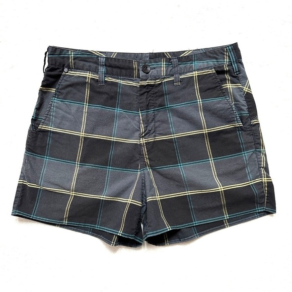 Element Checkered Print Shorts Size 30 - Picture 1 of 5
